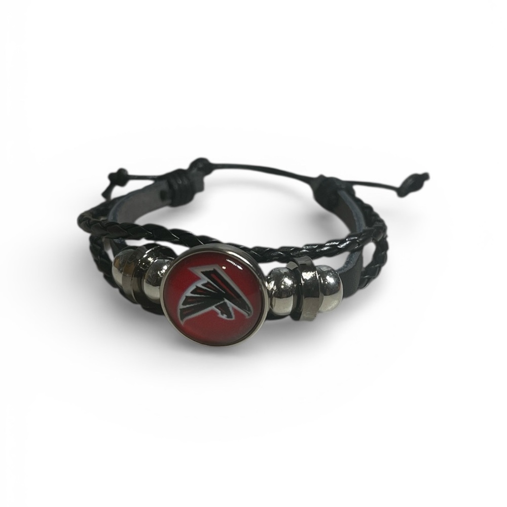 Atlanta Falcons Braided Bracelet